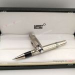 NEW UPGRADED JFK Writers Edition Silver Rollerball Pen - Montblanc Pen Fake